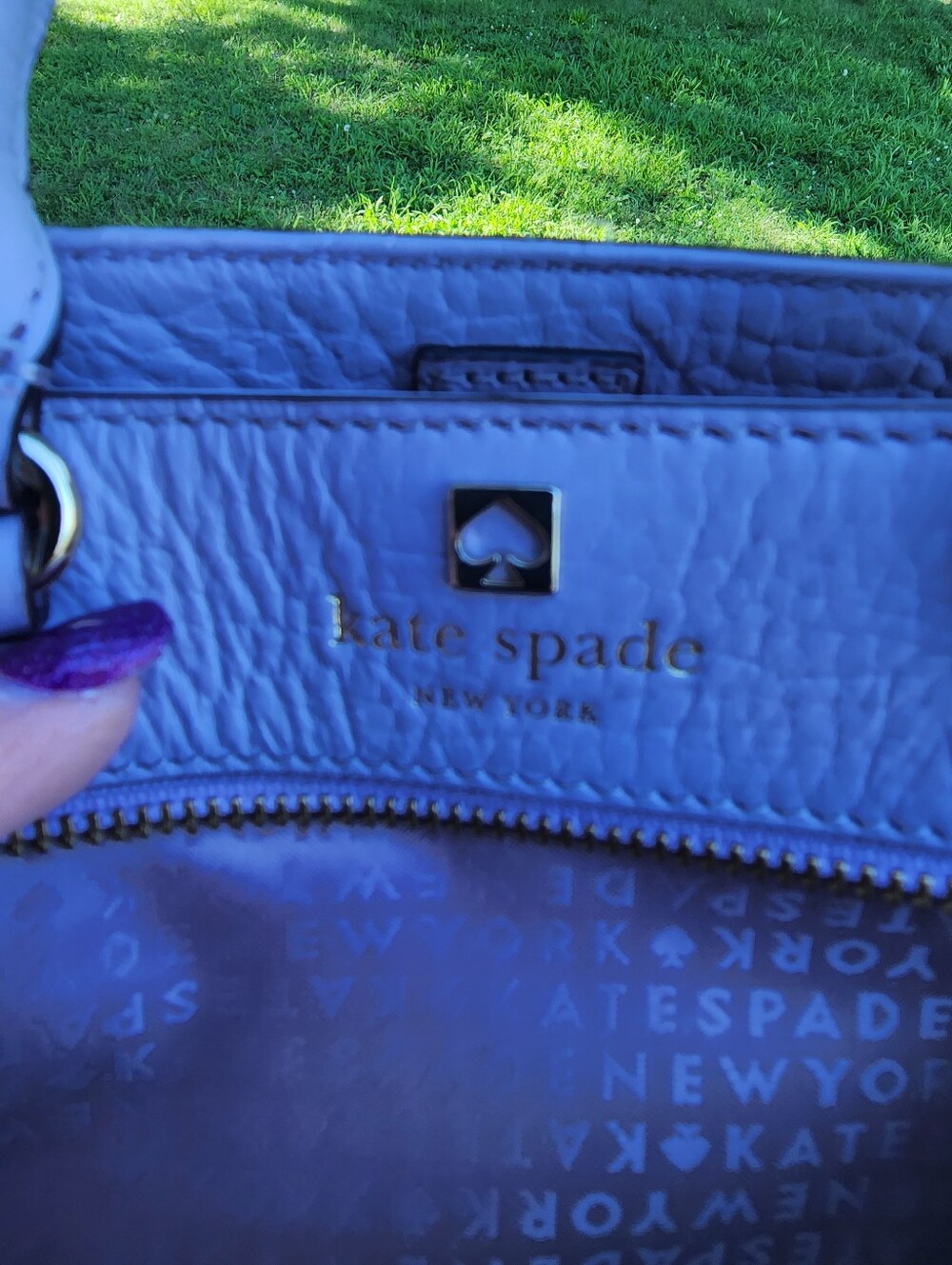 Kate Spade Perri Lane Bubbles bag featuring a perforated geometric pattern - Picture 10 of 12